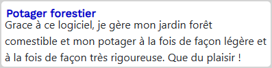 Avis client